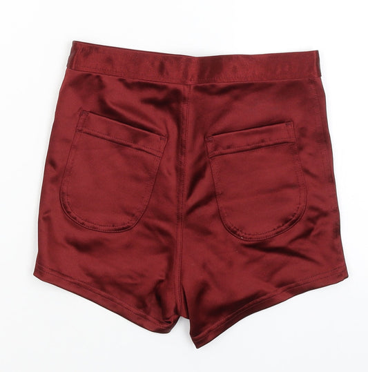 FOREVER 21 Womens Red   Hot Pants Shorts Size XS