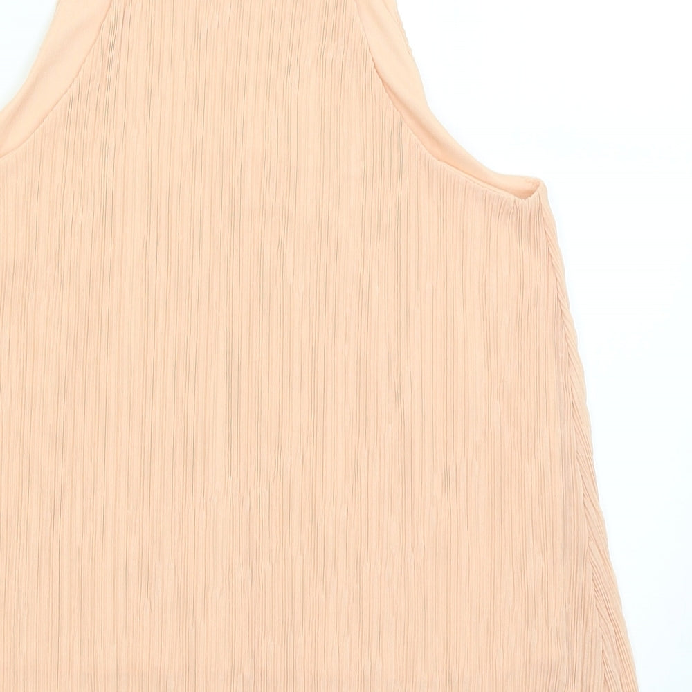 Womens UK Size 8 New Look Pink Camisole Tank