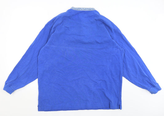 Casual Club Mens Blue Pullover Jumper Size XL