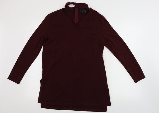 Womens UK Size 16 AX Paris Red Pullover Jumper