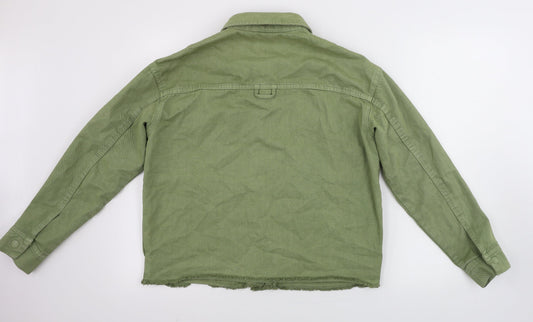 F&F  Womens Green   Jacket Coat Size 8