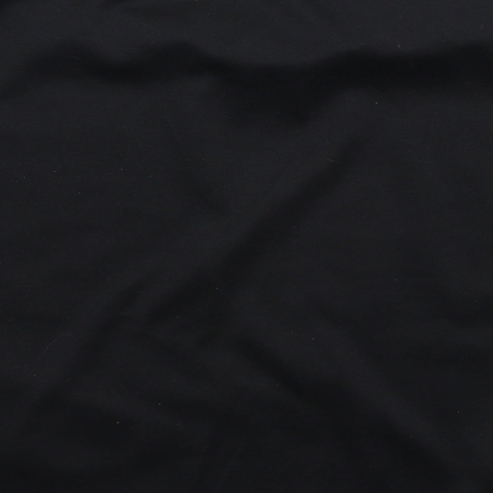 Womens UK Size M Misspap Black Basic Tank