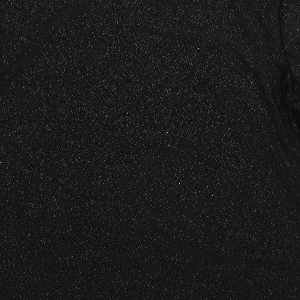 Womens UK Size L Klass Black Basic T-Shirt