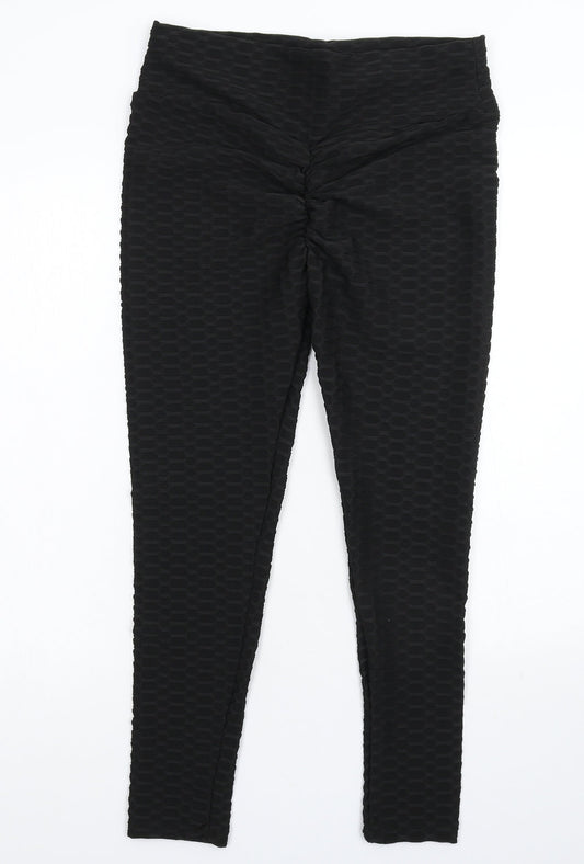 Womens UK Size 32 in Preworn Jegging Black Leggings
