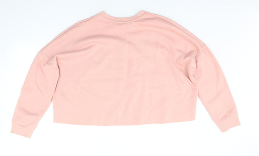 Primark Womens Pink Pullover Jumper Size M