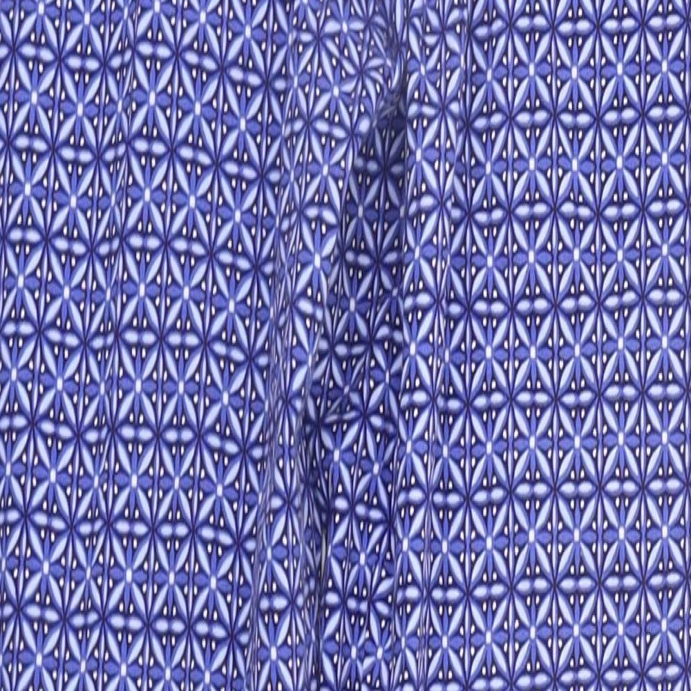 Womens UK Size 12 M&Co Regular Fit Blue Trousers