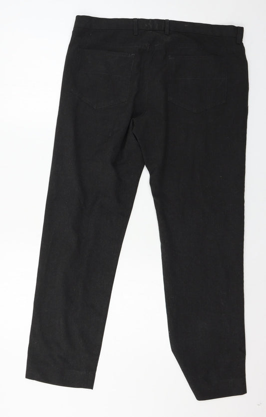 Marks and Spencer Mens Grey Trousers Size 36 in L31 in