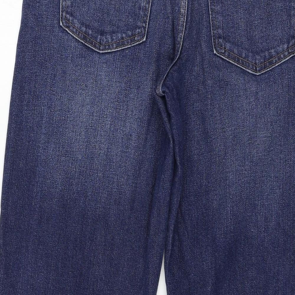 Gap Womens Blue Denim Straight Jeans Size 29 in L25 in