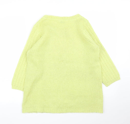 BHS Womens Green Pullover Jumper Size 14