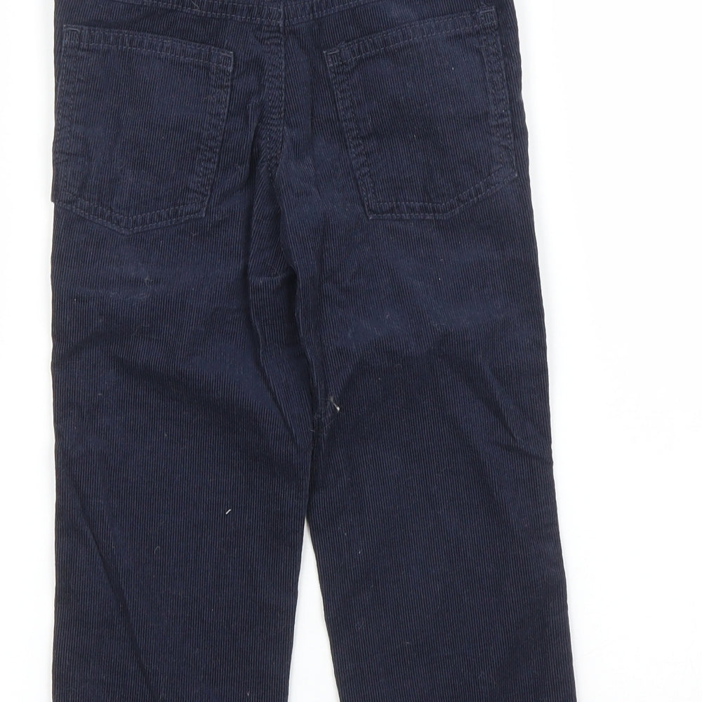M&S Boys Blue Corduroy Straight Jeans Size 2 Years