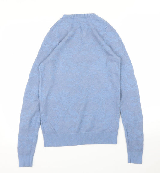 Womens UK Size 8 NEXT Blue Pullover Jumper