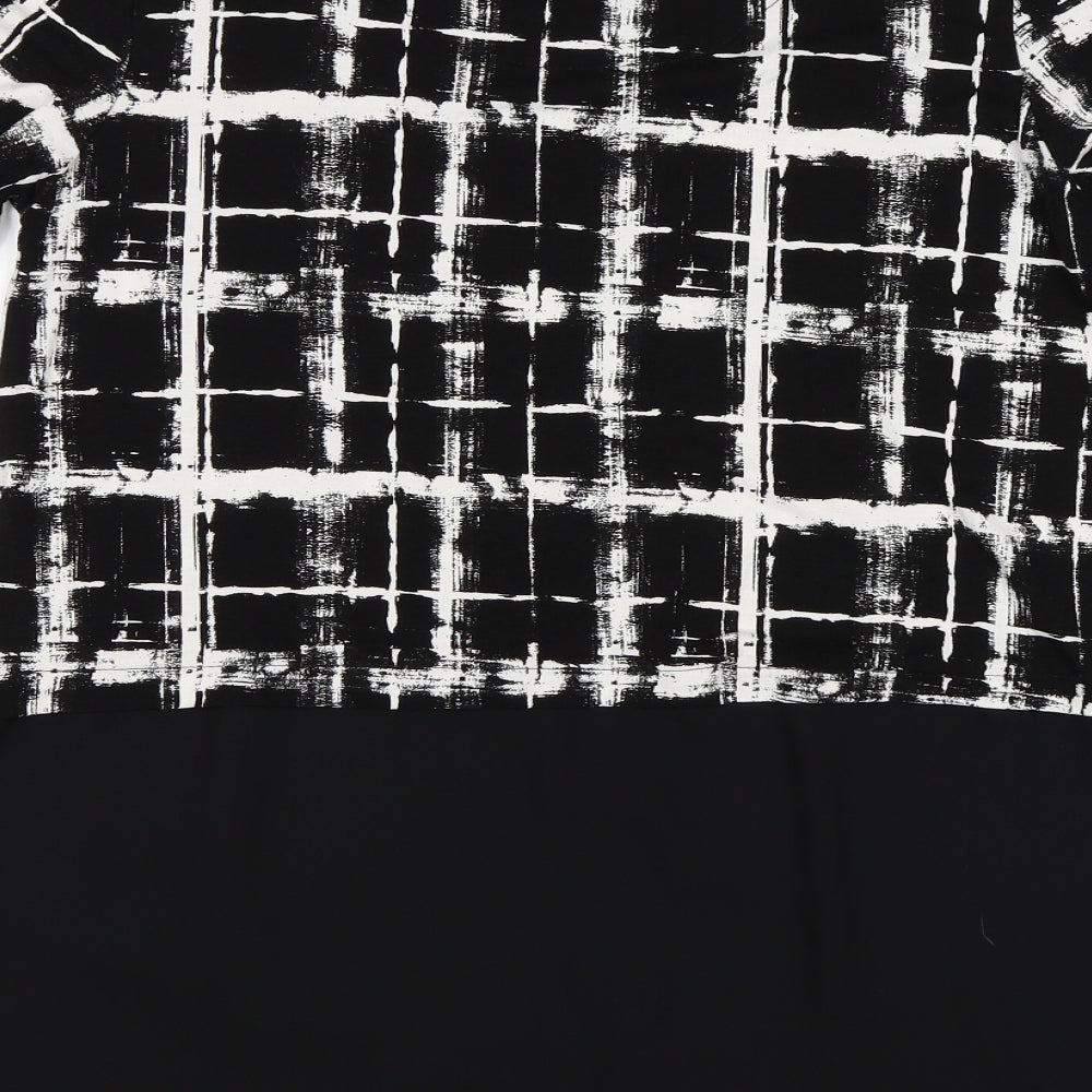 Womens UK Size 12 TU Black Basic Blouse