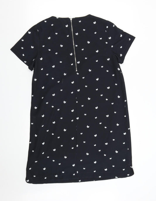 Louche Womens Black Slip Dress Size 12
