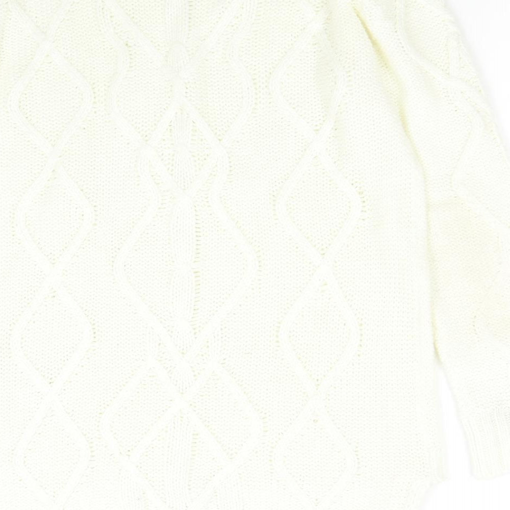 Womens UK Size XL Yessica Beige Pullover Jumper