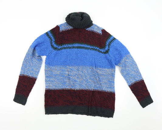 Womens UK Size XS Noisy may Multicoloured Pullover Jumper