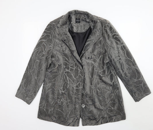 Womens UK Size 10 Tigi Grey Jacket