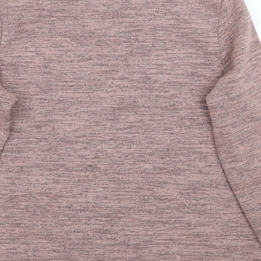 Womens UK Size L Preworn Pink Pullover Jumper