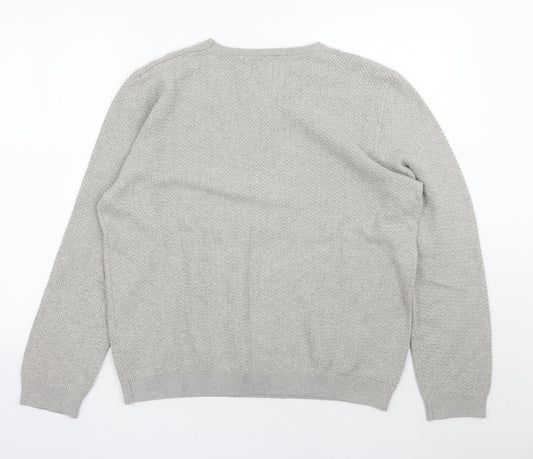 Burton Mens Grey Pullover Jumper Size XL