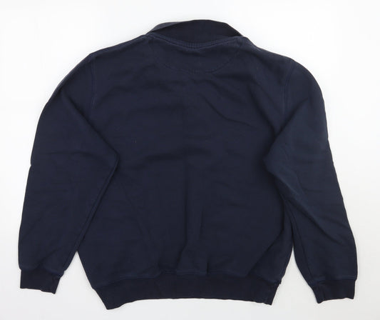 Mens UK Size XL Easy Blue Pullover Jumper