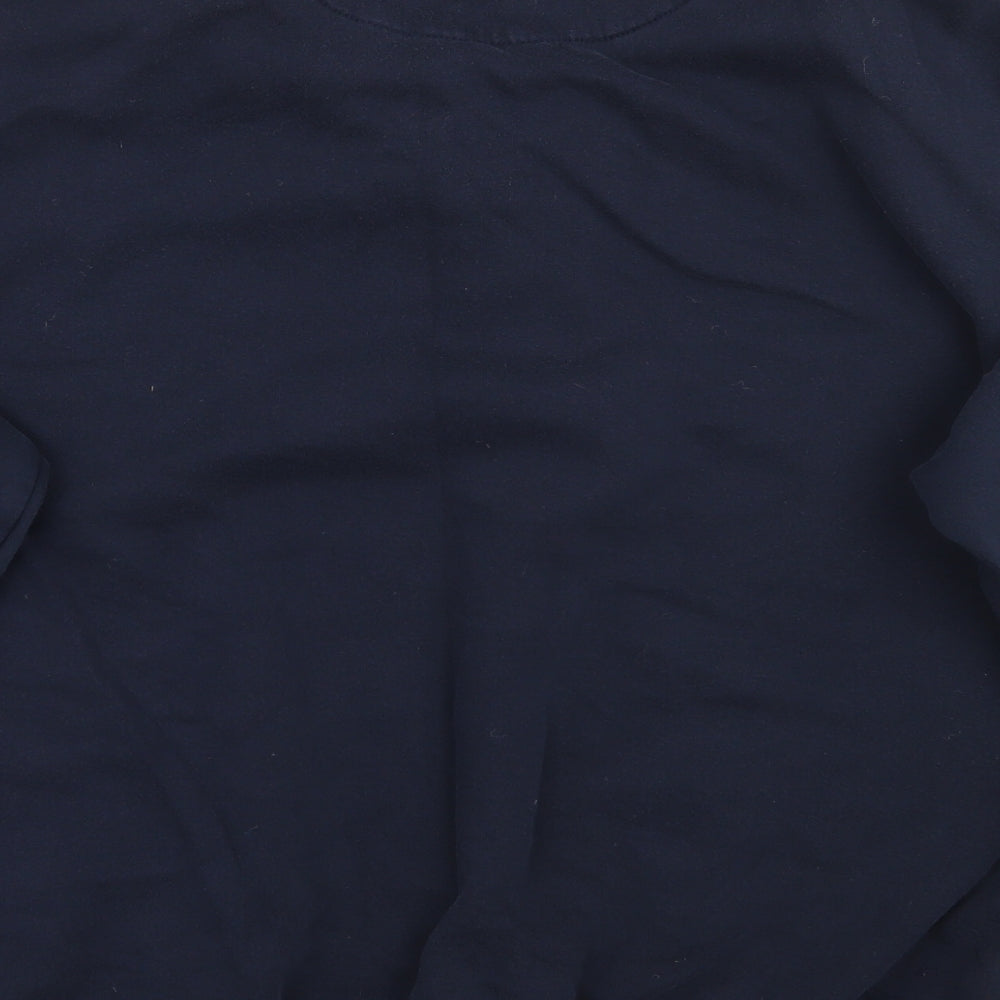Mens UK Size XL Easy Blue Pullover Jumper