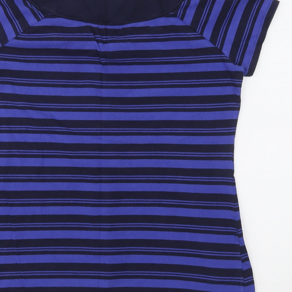 Womens UK Size 16 NEXT Blue Basic Blouse
