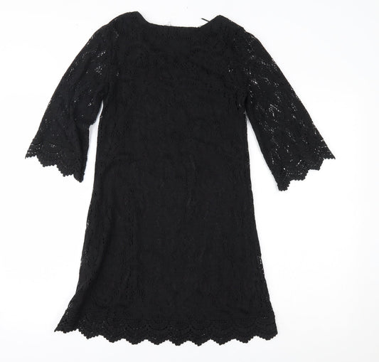 H&M Womens Black A-Line Size 6