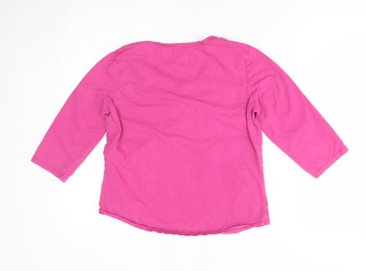 F&F Womens Pink Pullover Jumper Size 8