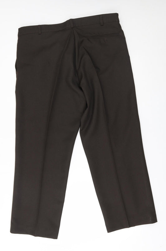 Preworn Womens Brown Trousers Size 40 L25 in
