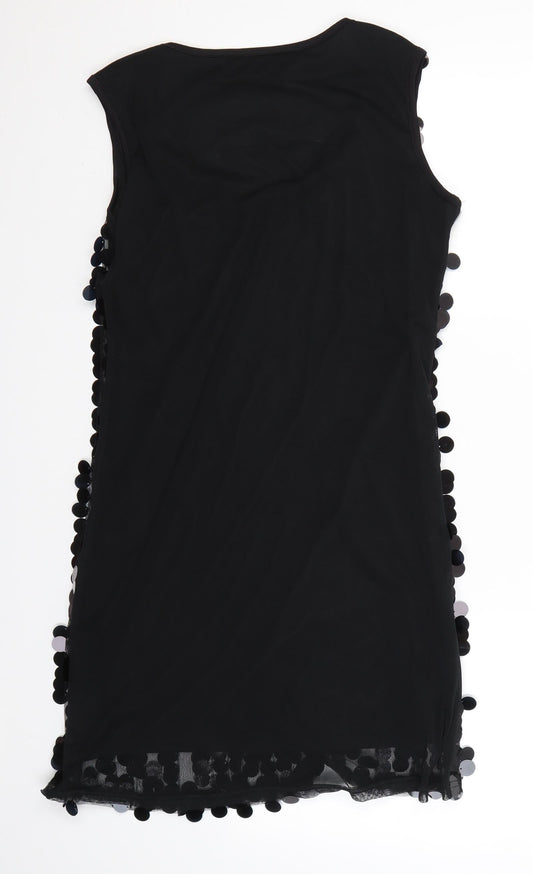 Pussycat London Womens Black Mini Size M