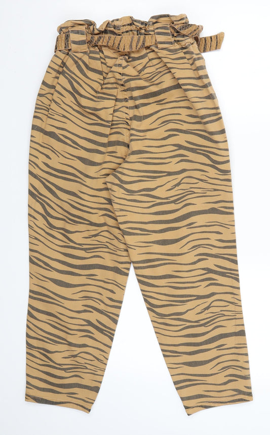 River Island Womens Brown Mom Jeans Size 8 L22 in