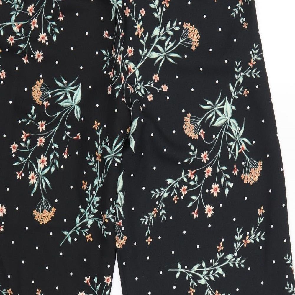 Womens UK Size 6 New Look Regular Fit Dress Pants Multicoloured Trousers