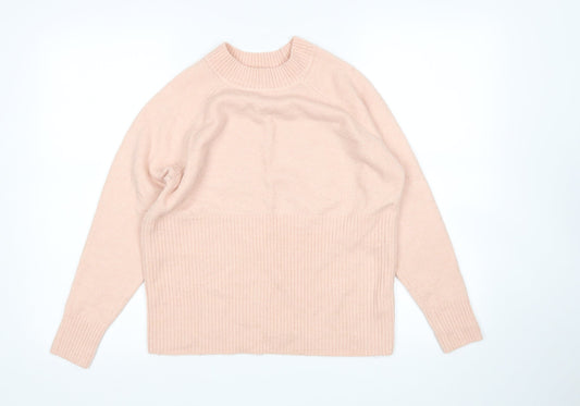 Womens UK Size 10 Nutmeg Pink Pullover Jumper