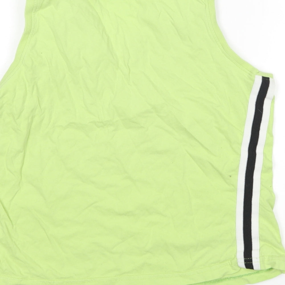 Womens UK Size 14 Tesco Green Basic Tank