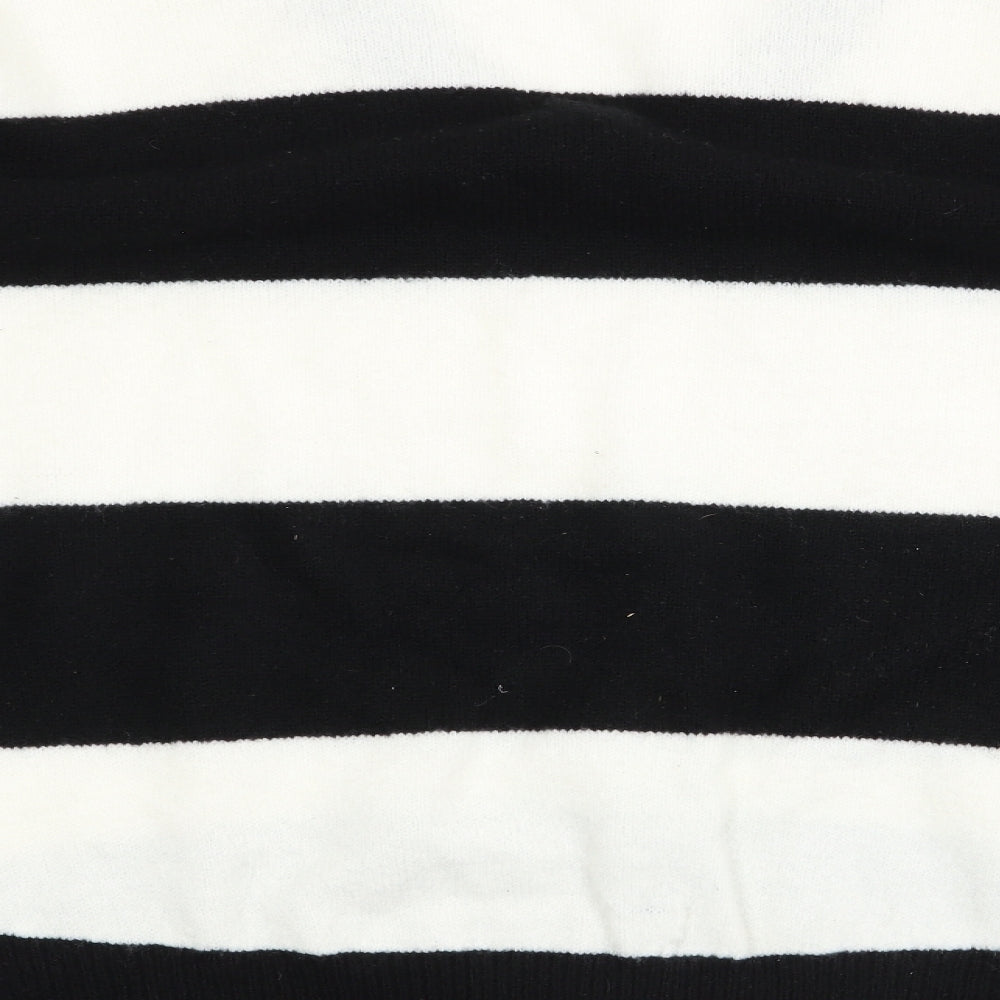 Primark Womens Beige Striped Pullover Jumper Size M