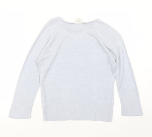 Womens UK Size 10 NEXT Blue Pullover Jumper