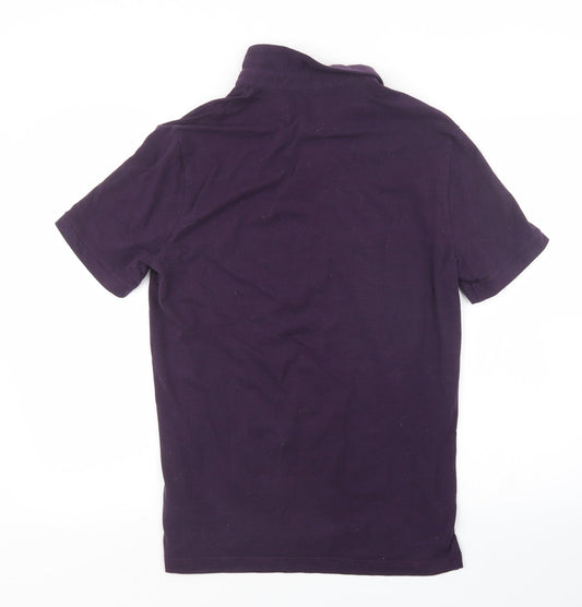 H&M Mens Pink Polo Size M