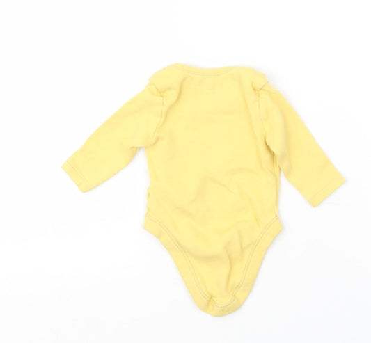 Primark Girls Yellow Babygrow One-Piece Size 0-3 Months
