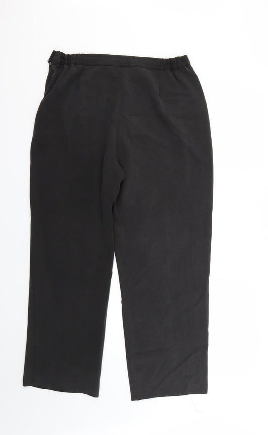 Bonmarché Womens Grey Trousers Size 16 L26 in