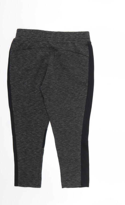 PUMA Womens Grey Jogger Trousers Size 14 L24 in