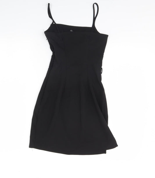 Divided Womens Black Mini Size XS