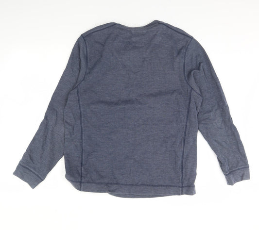 George Mens Blue Pullover Jumper Size XL