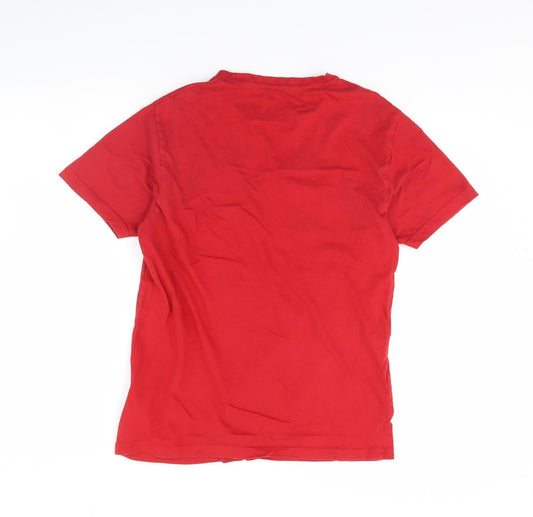 Primark Mens Red    T-Shirt Size S