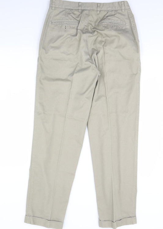 Burton Womens Beige Trousers Size 32 L30 in