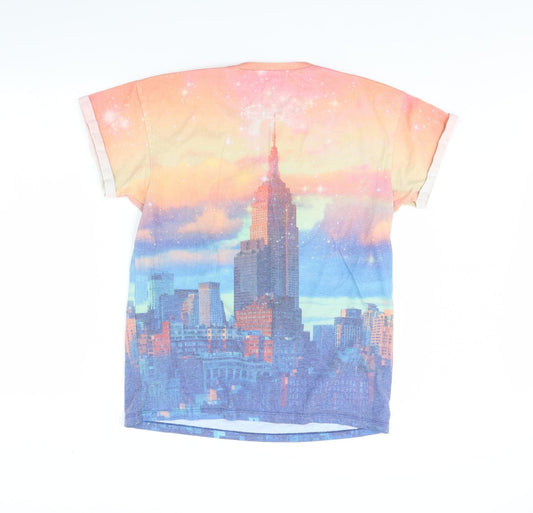 NEXT Mens Multicoloured Polo Size M - New york