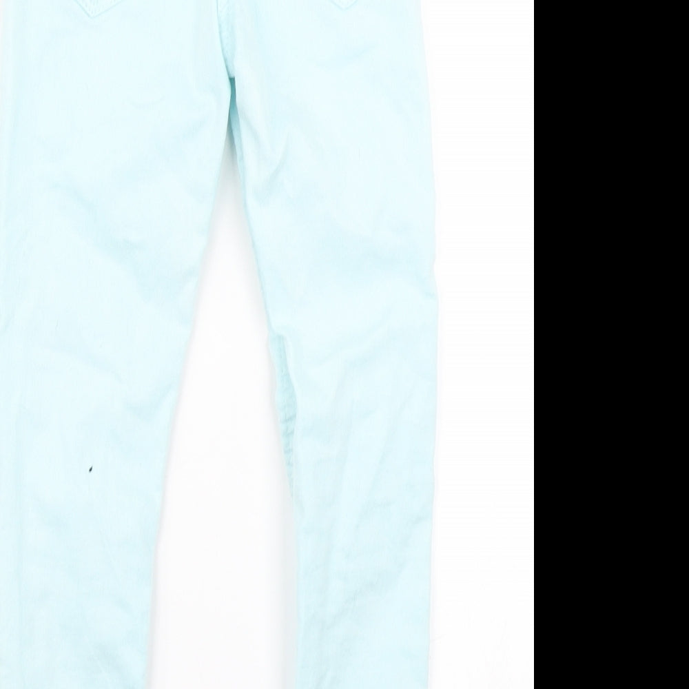 Matalan Girls Blue Denim Skinny Jeans Size 6 Years