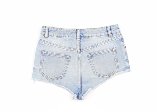 Womens UK Size 26 in Topshop Regular Fit Hot Pants Shorts