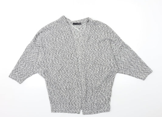 Womens UK Size XS Atmosphere Grey Cardigan Jumper