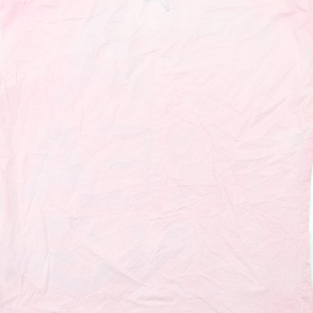 Womens UK Size 14 Olsen Pink Basic T-Shirt