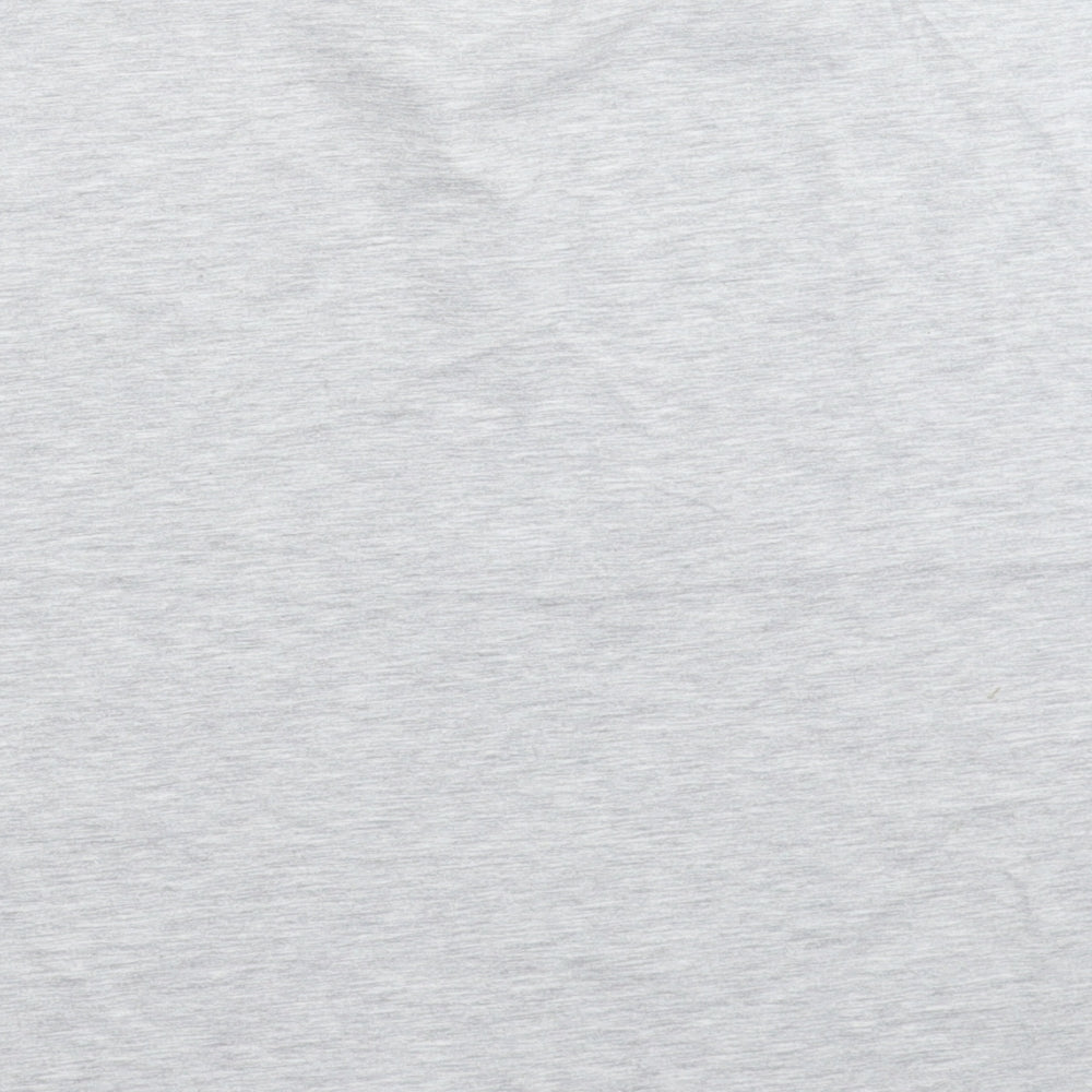 Matalan Girls Grey Solid Top Pyjama Top Size 14 Years