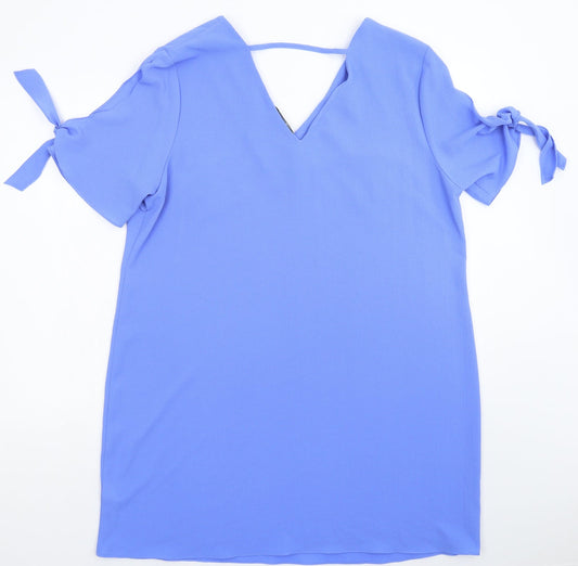 Peacocks Womens Blue Bodycon Size 14